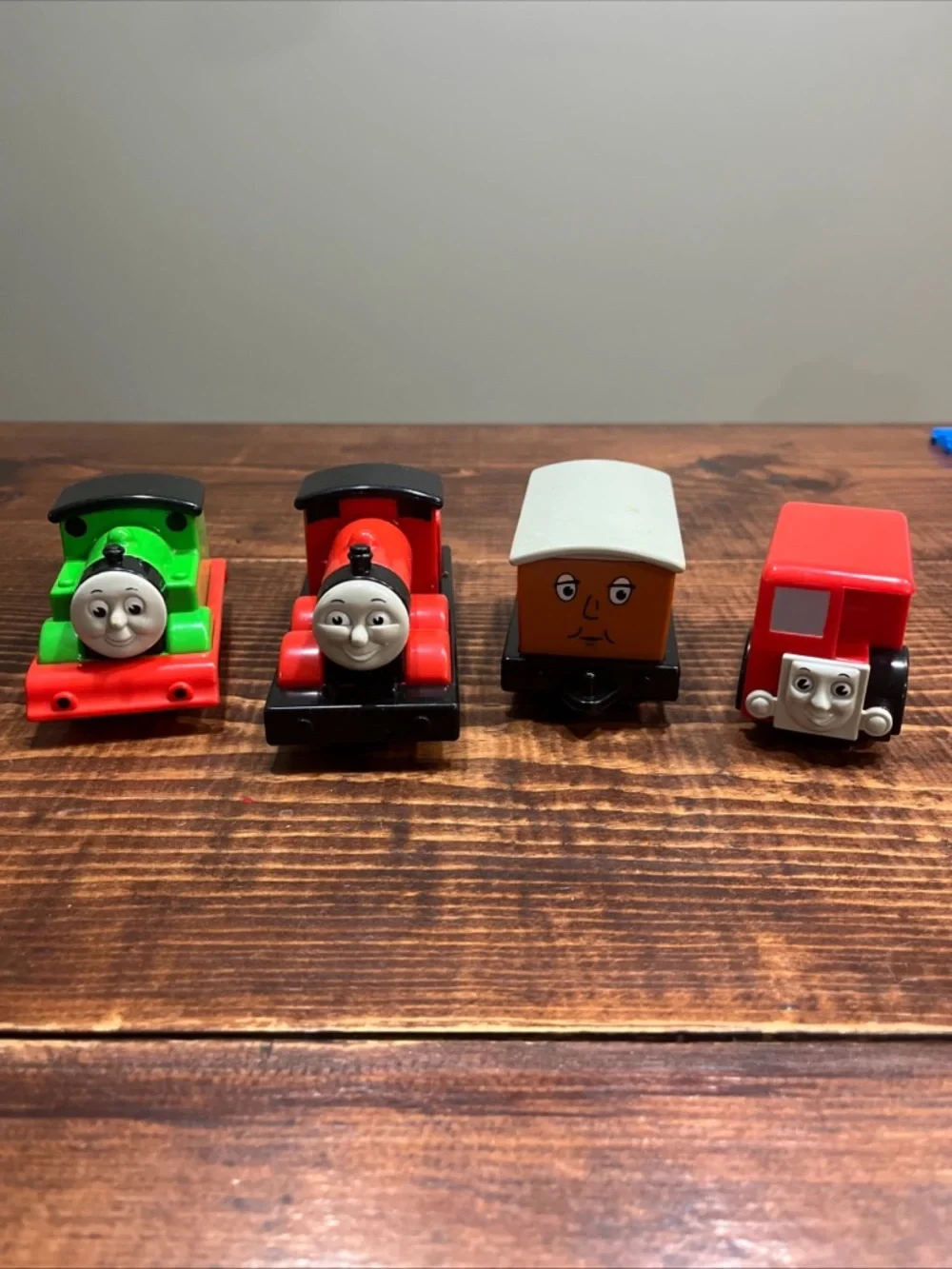 Vintage TOMY “My First Thomas & Friends Push Along Toy Vehicles Set Of 4 1995